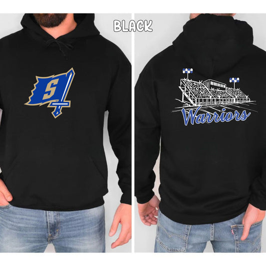 Warriors Stadium Unisex Heavy Blend™ Hooded Sweatshirt