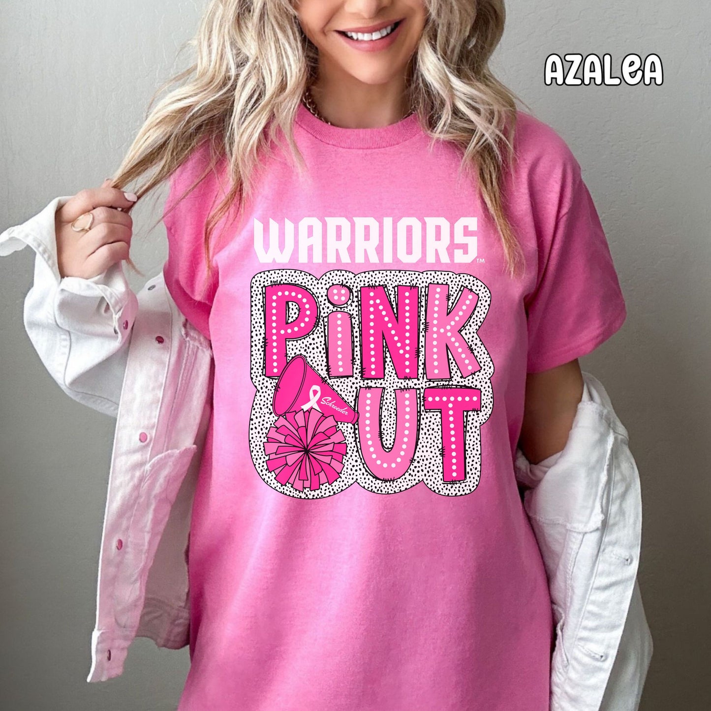 Warriors Pink Out Unisex Heavy Cotton Tee