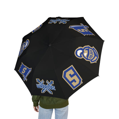 Schroeder Warriors Semi-Automatic Foldable Umbrella