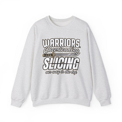 Slicing Our Way to the Top Unisex Heavy Blend™ Crewneck Sweatshirt