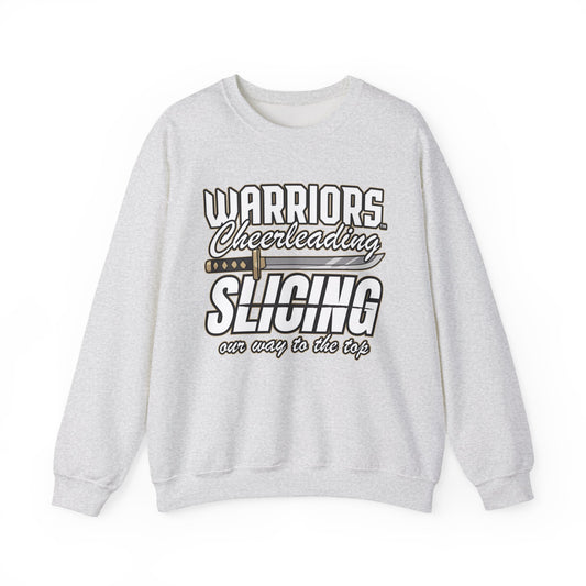 Slicing Our Way to the Top Unisex Heavy Blend™ Crewneck Sweatshirt