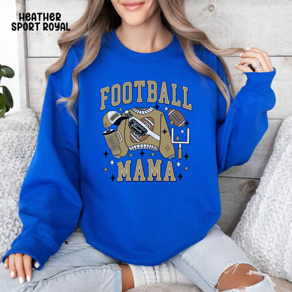 Football Mama Unisex Heavy Blend™ Crewneck Sweatshirt