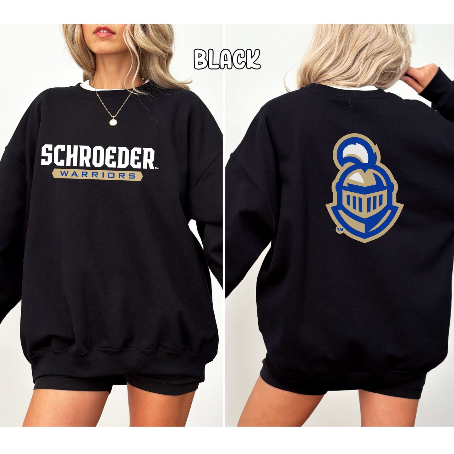 Schroeder Warriors Unisex Heavy Blend™ Crewneck Sweatshirt