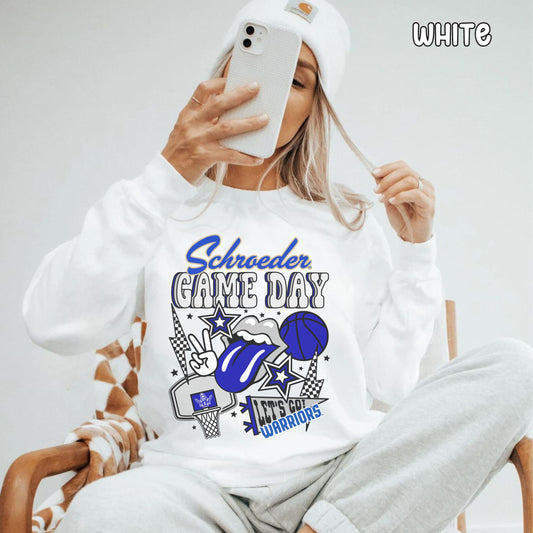 Schroeder Game Day Unisex Heavy Blend™ Crewneck Sweatshirt