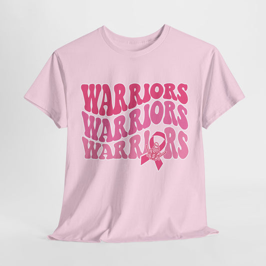 Warriors Wear Pink Unisex Heavy Cotton Tee