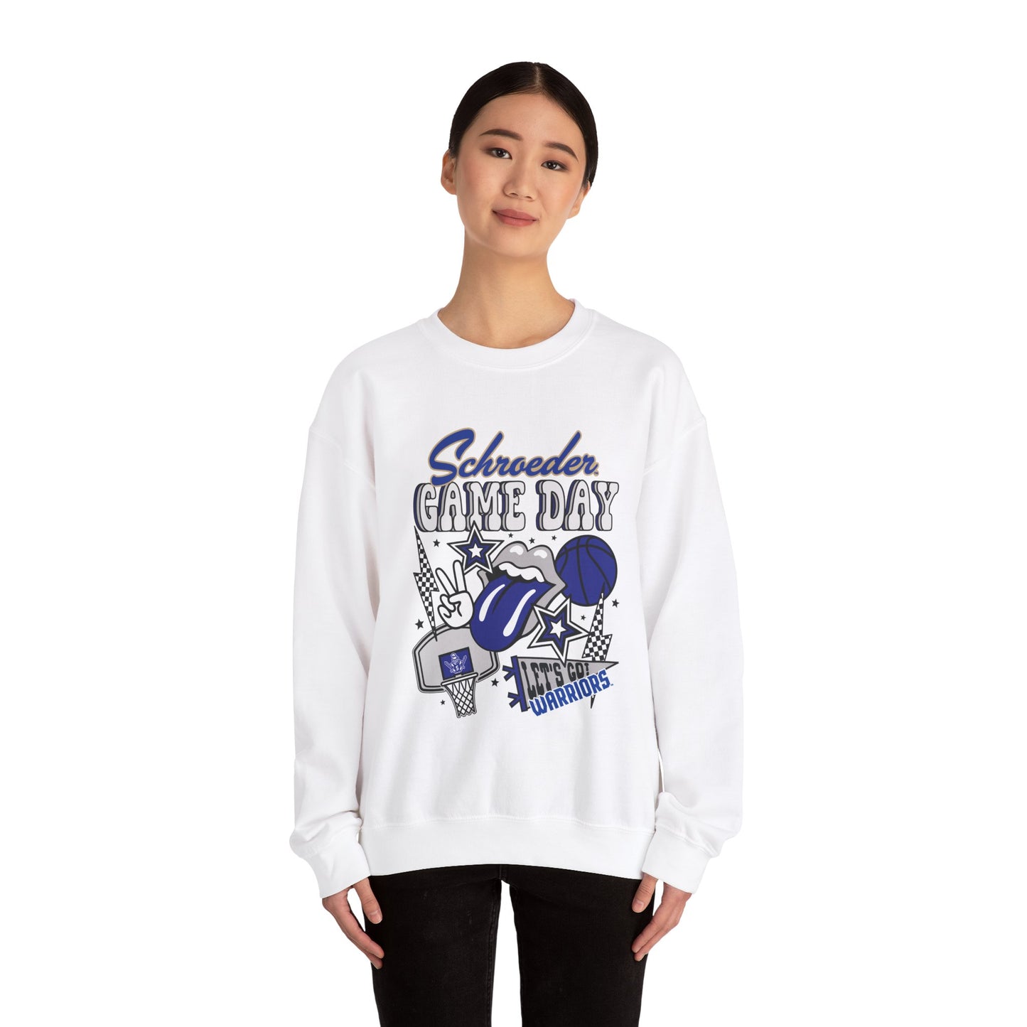 Schroeder Game Day Unisex Heavy Blend™ Crewneck Sweatshirt