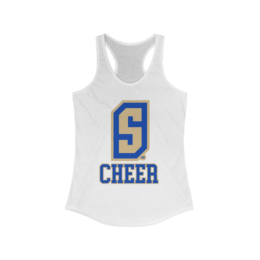 "S" Cheer Women's Ideal Racerback Tank