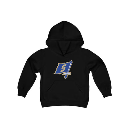 Warriors Stadium Youth Heavy Blend Hooded Sweatshirt