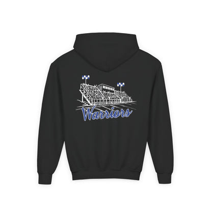 Warriors Stadium Youth Heavy Blend Hooded Sweatshirt