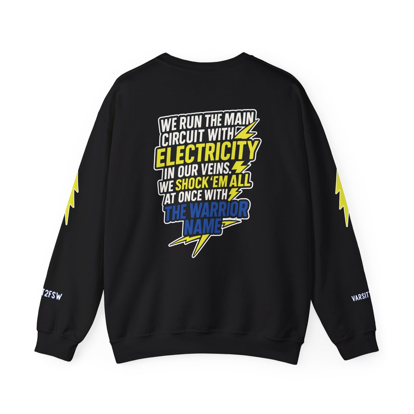 Varsity Cheer Electric Unisex Heavy Blend™ Crewneck Sweatshirt