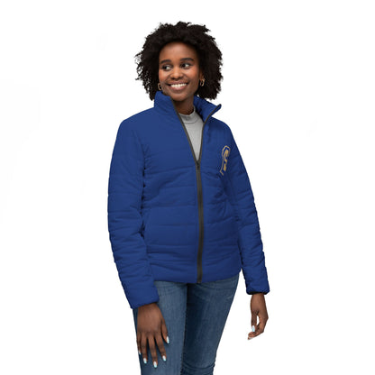 Schroeder Warriors Women’s Puffer Jacket (AOP)