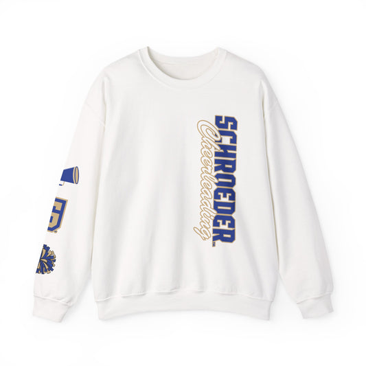 Schroeder Cheerleading Vertical Unisex Heavy Blend™ Crewneck Sweatshirt