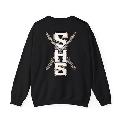 Slicing Our Way to the Top Unisex Heavy Blend™ Crewneck Sweatshirt