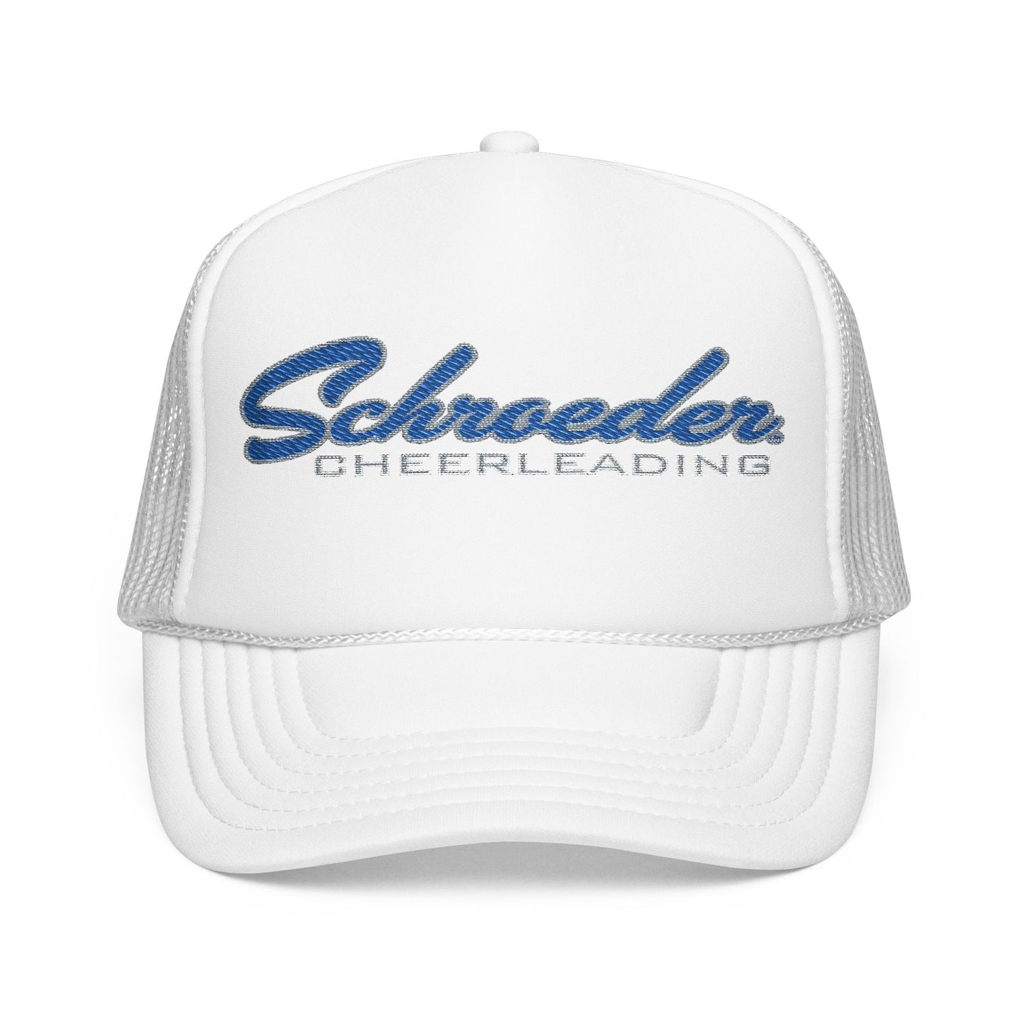 Schroeder Cheerleading Foam Trucker Hat (Embroidery)