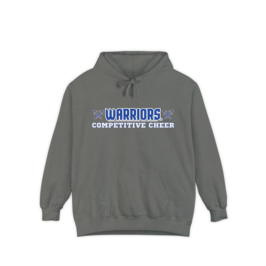 Warriors Competitive Cheer Unisex Comfort Colors Hoodie
