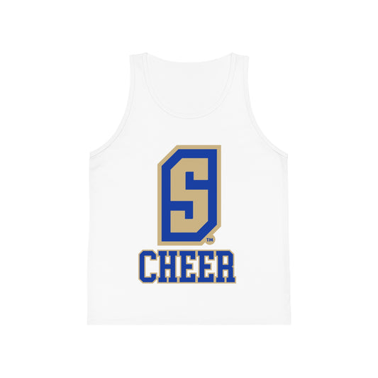 "S" Cheer Kid's YOUTH Jersey Tank Top