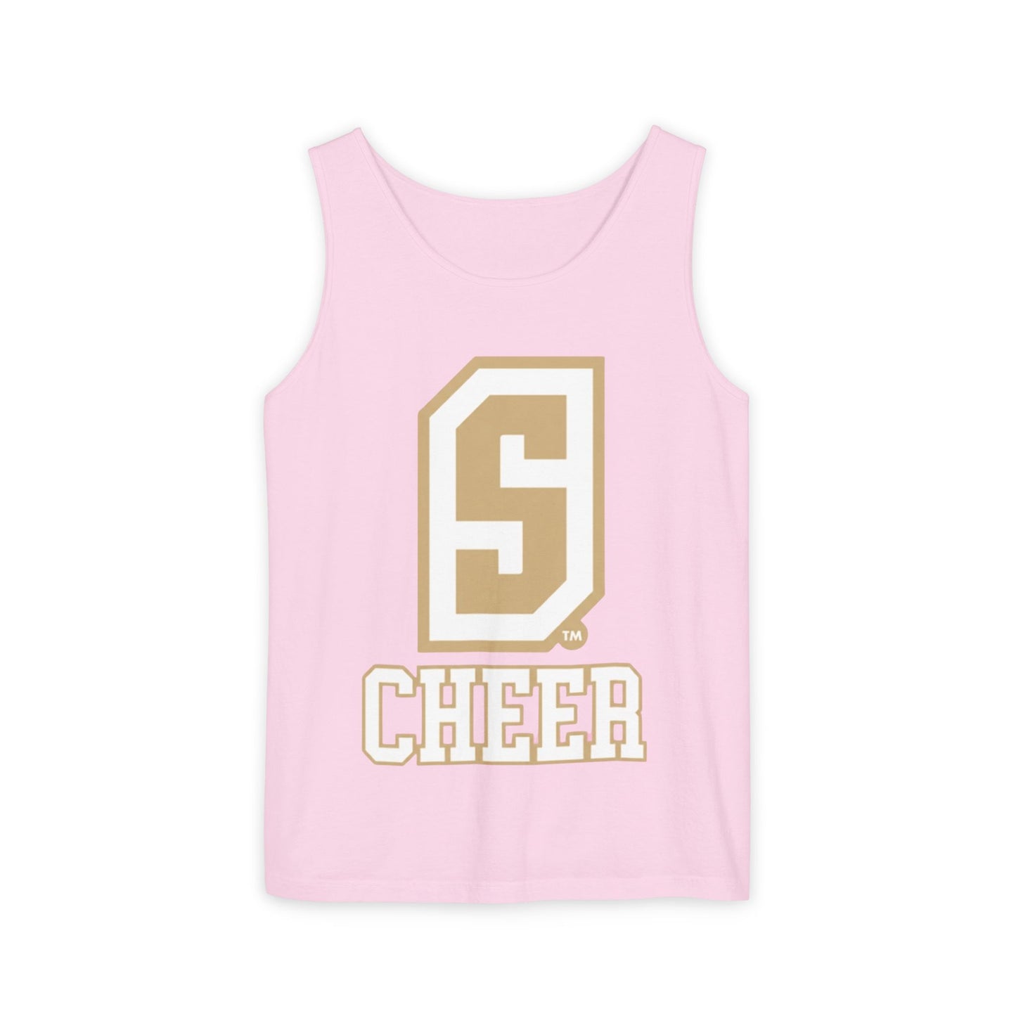 "S" Cheer Unisex Comfort Colors Tank Top