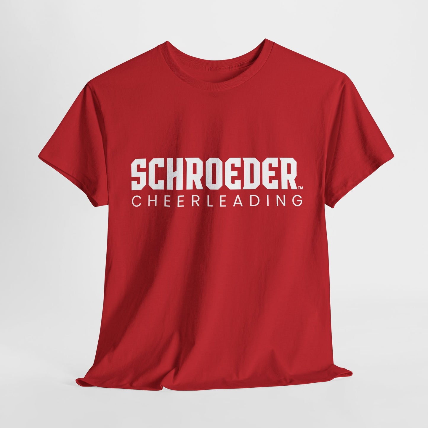Schroeder Cheerleading Summer Unisex Heavy Cotton Tee