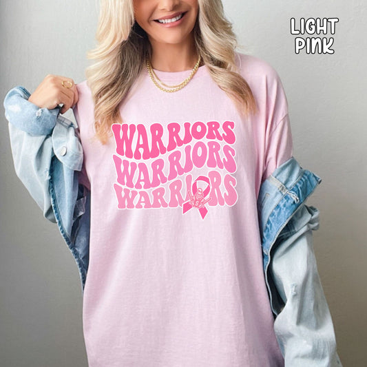 Warriors Wear Pink Unisex Heavy Cotton Tee