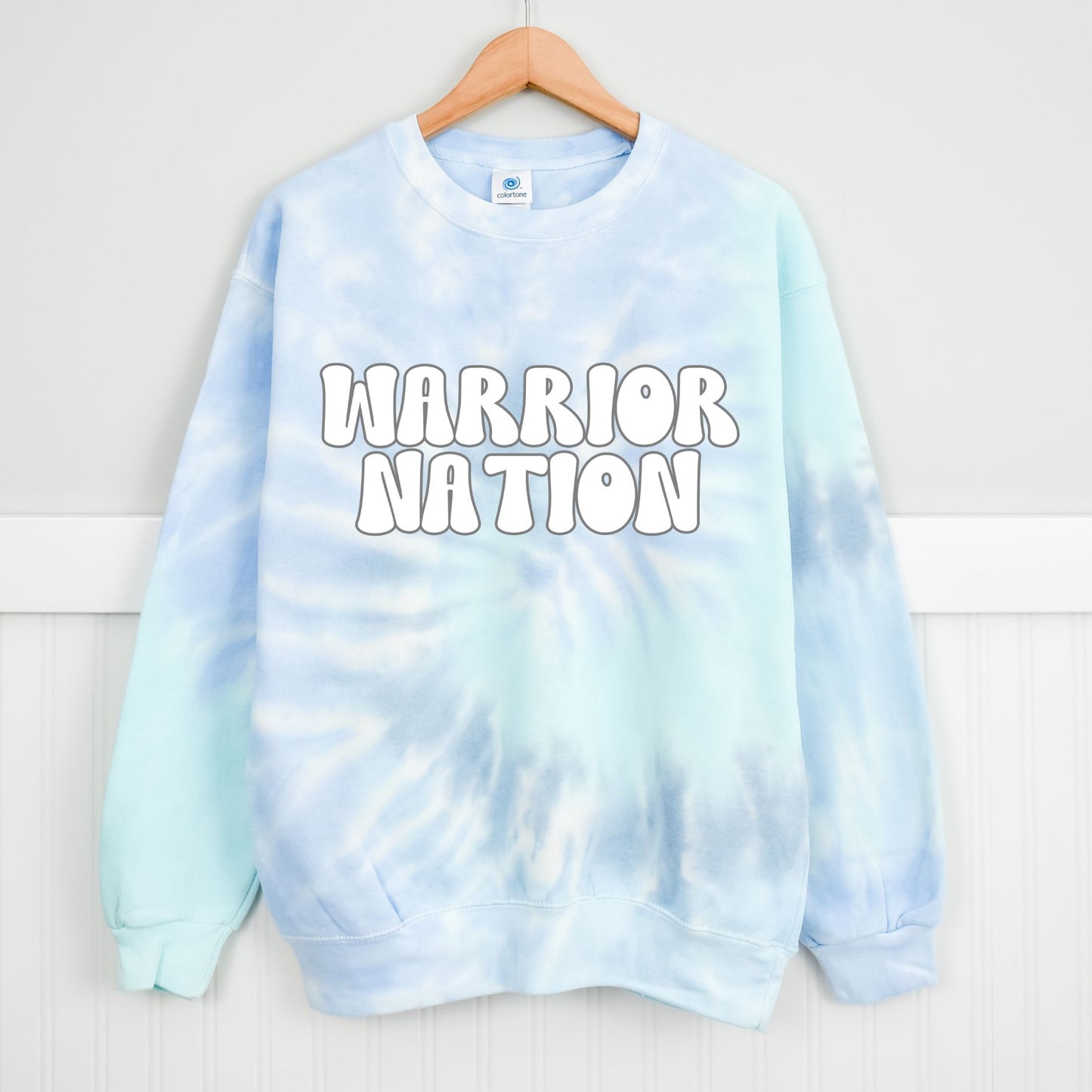 Warrior Nation Unisex Tie-Dye Sweatshirt